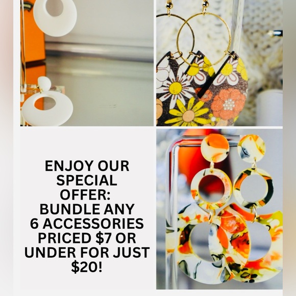 6 for $20 NWOT Pearl Knot Raffia Headband - Picture 2 of 4